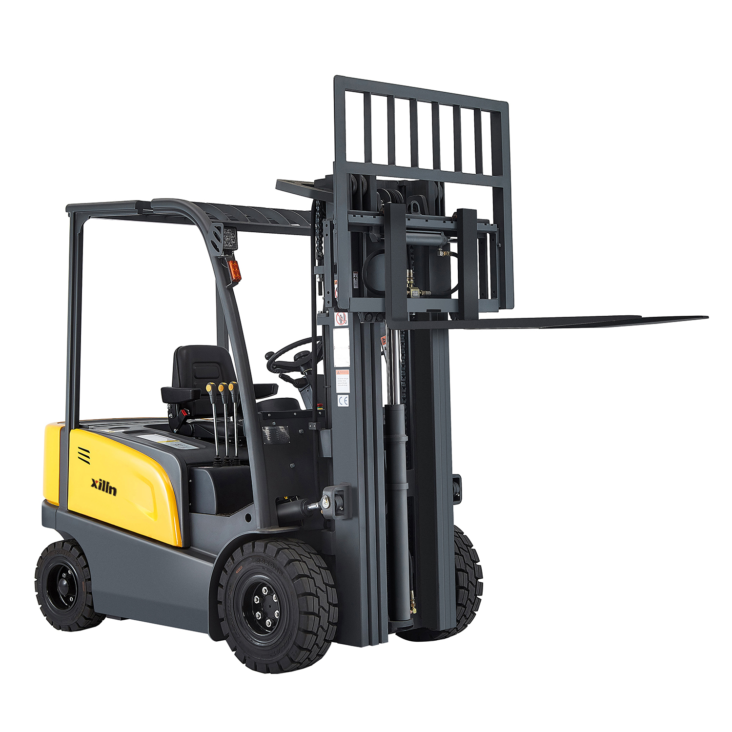 Xilin 48V Charge 2000kg 2ton 3m 6m Autoelevadoe Loader Warehouse Electric Fork Lift For Cold Room