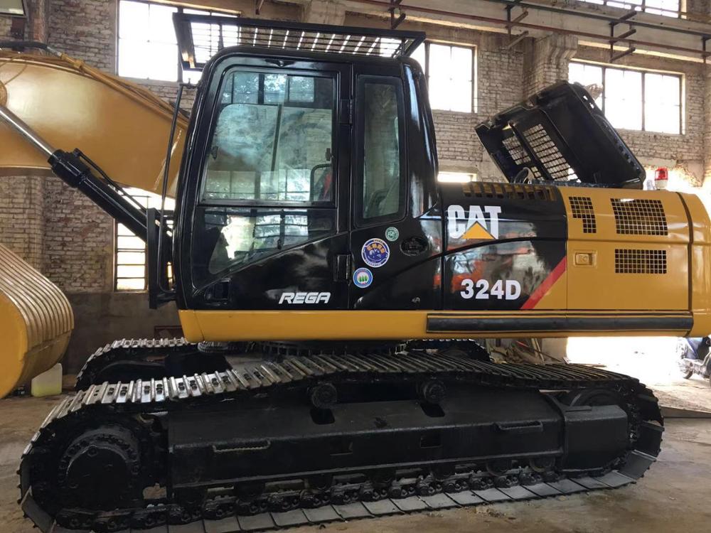 Used 324D Excavator Cat excavators in excellent work condition second hand