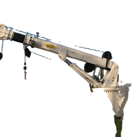 made in China High standards Telescopic knuckle Boom port crane