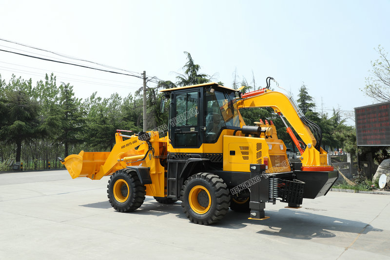 New Backhoe Loader 4x4 Compact Tractor with Loader and Backhoe Price 
