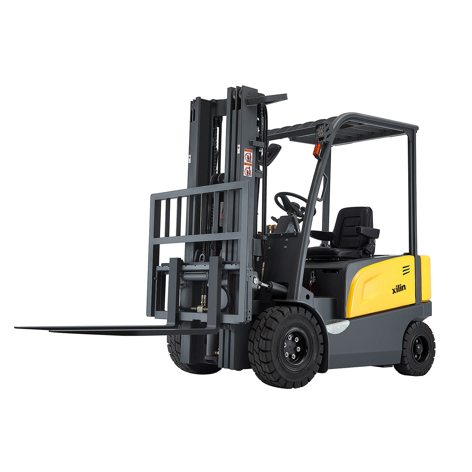 Xilin 48V Charge 2000kg 2ton 3m 6m Autoelevadoe Loader Warehouse Electric Fork Lift For Cold Room
