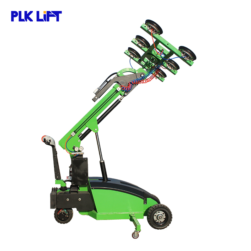 China PLK Panel Lifting Devices Vacuum Glass Lift Robot Machine