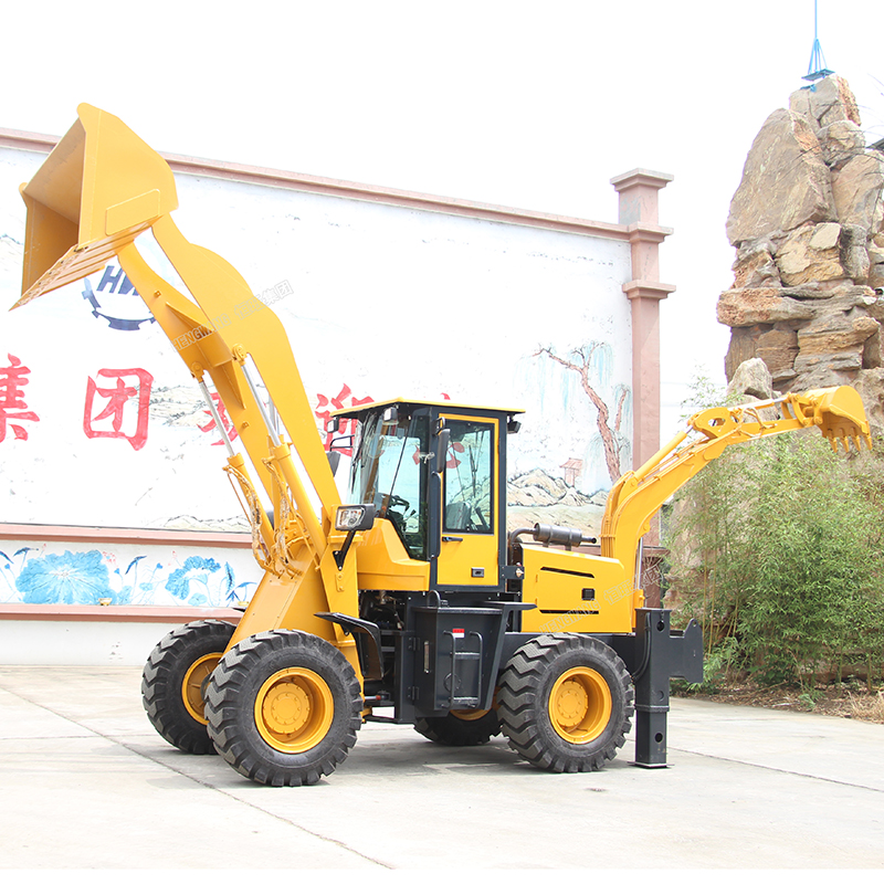 New Backhoe Loader 4x4 Compact Tractor with Loader and Backhoe Price 