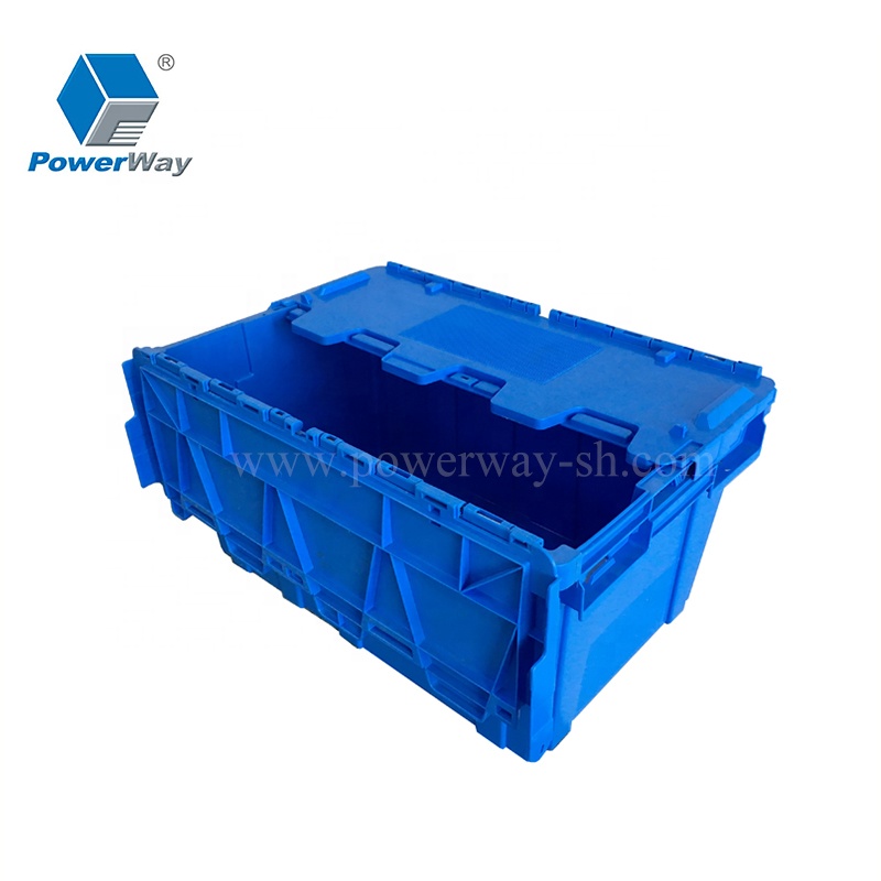 Turnover heavy duty tote box large moving containers plastic storage turnover box