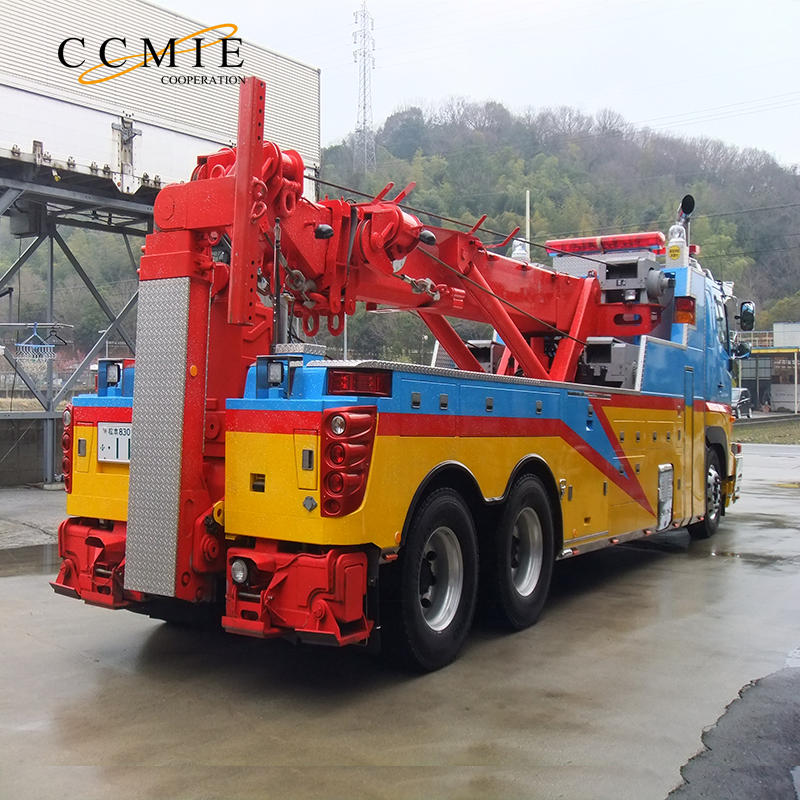 Cheap 360 degree towing integrated road recovery rotator tow truck wrecker vehicle for sale