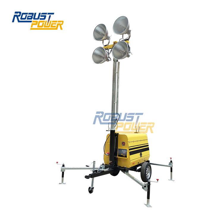 9M Manual High Mast construction Mobile Light Tower RPLT6000 1 buyer