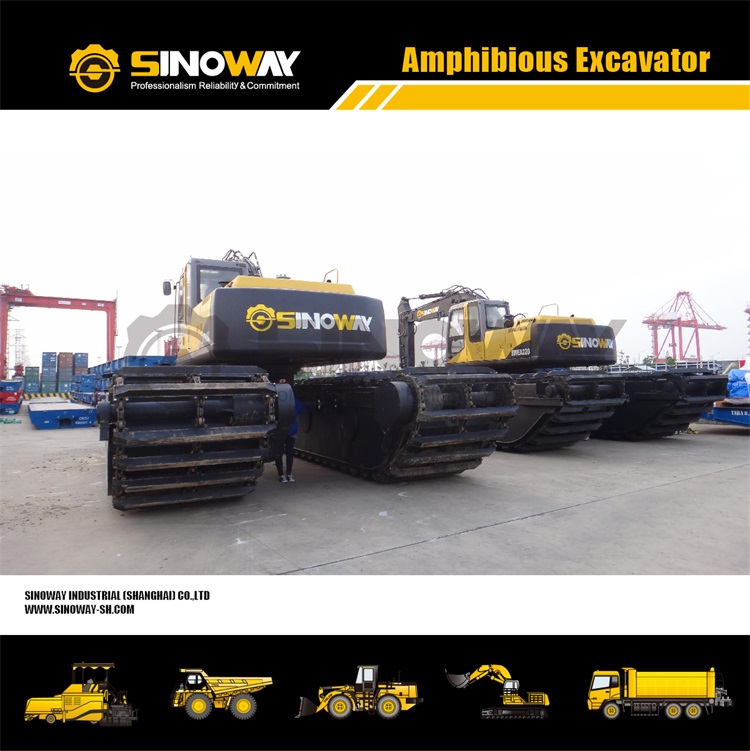 Factory supply SWEA220 Amphibious buggy excavator