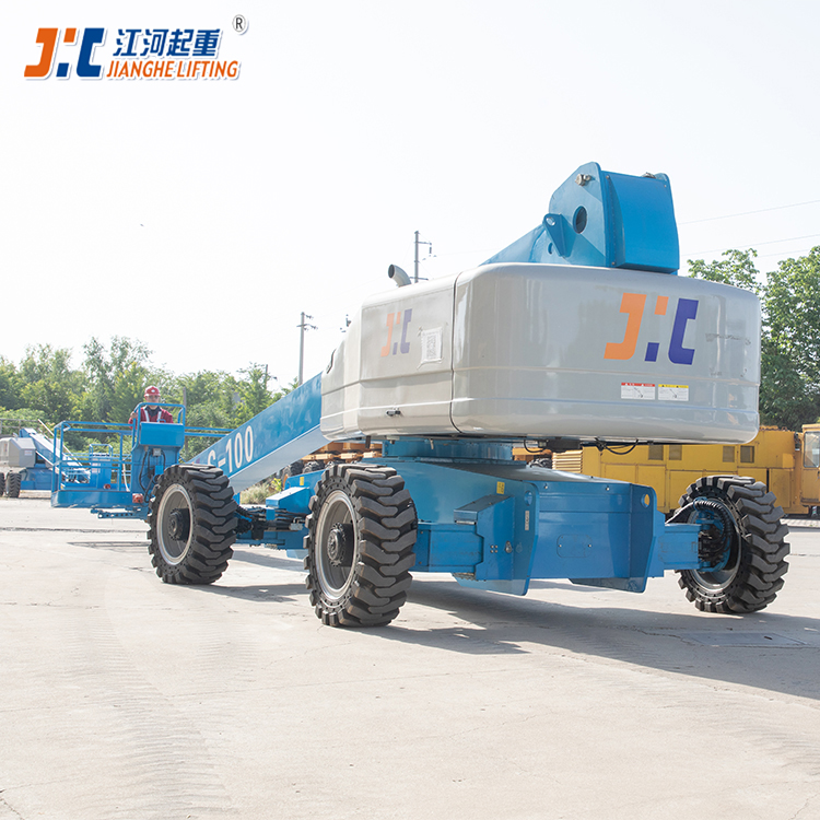 S60~125j Self-propelled Scalable Manlift Aluminium Boom Lift