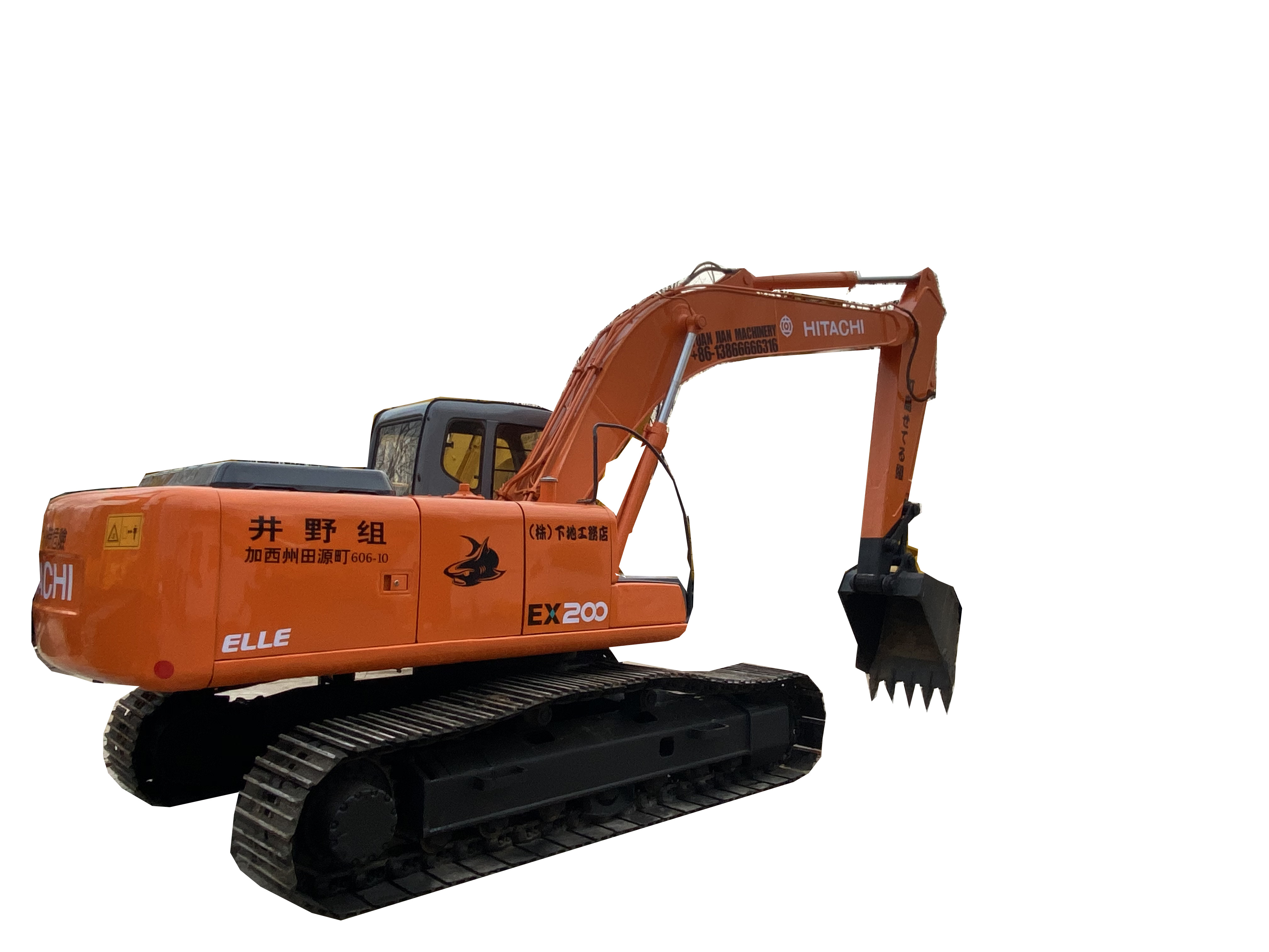 Used Hitachi EX200-5 excavator , Hitachi ex200-2 ex200-3 200-5 , original japan hitachi EX200 EX120 excavator