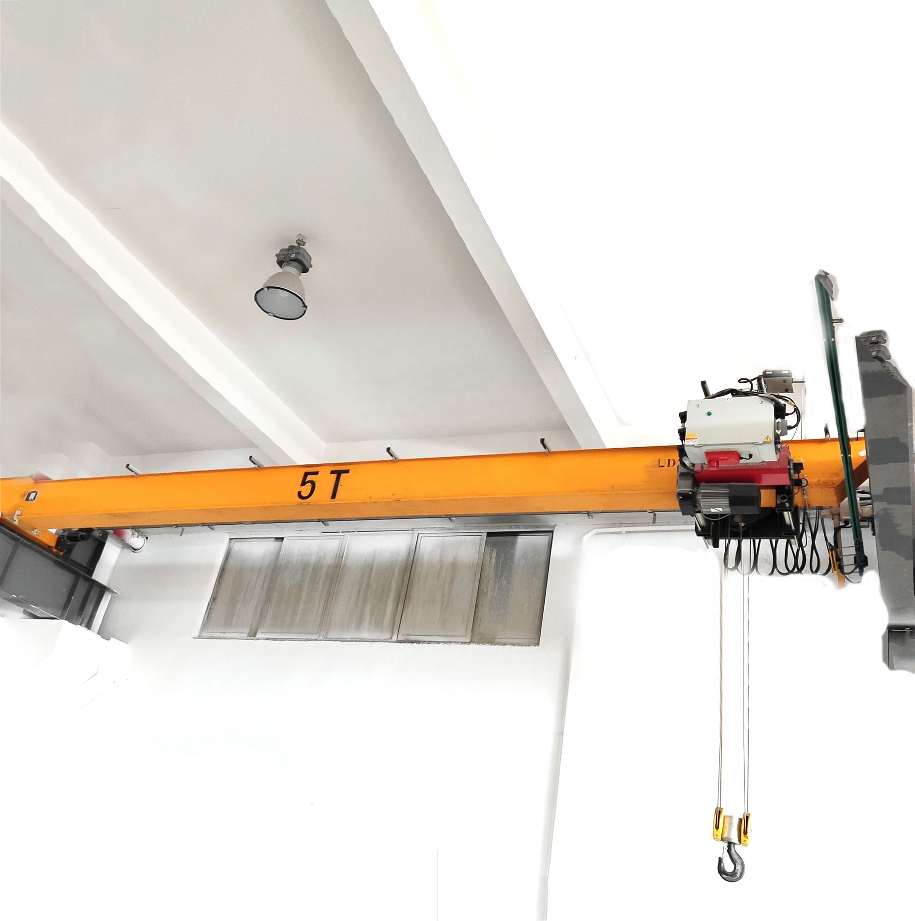LD type 5ton lifting machine electric motor Wire Rope Remote Control bridge crane price