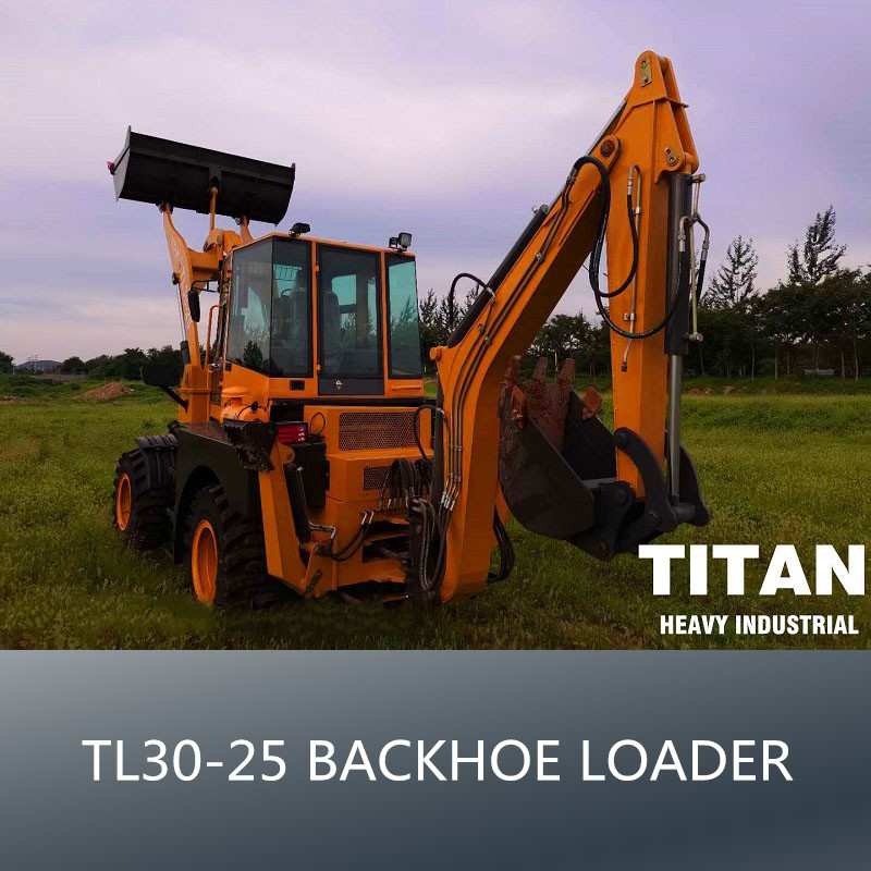 China titan 2500kg backhoe construction multi work wheel loader for sale