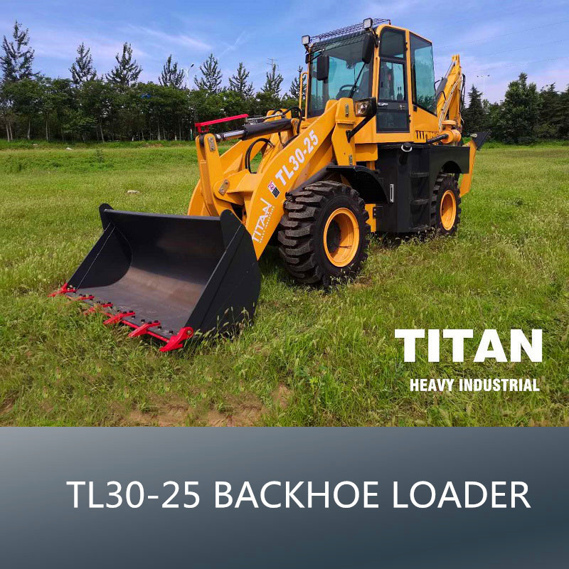 China titan 2500kg backhoe construction multi work wheel loader for sale